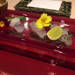 天ぷら料理 花歩 - 淡路島3年河豚のお刺身