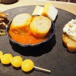 青ヶ島屋 - 前菜五種