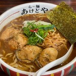 Ramen Ake Do Ya - 牡蠣赤出汁サンダー麺
