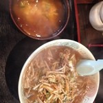 ぽろとこたん - 半天・菜々麺（780円）