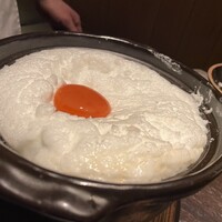 鶏料理 清水 - 土鍋メレンゲのおじや