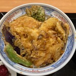 Tempura Tenkichi - やさい天丼 ¥1,000