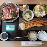 ピュアリティまきび - 冬の味覚御前¥2500+蟹食べ放題¥2500=¥5000(1人前)