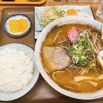 味の五十番 - カレーもやしラーメン（味噌・こってり）