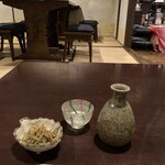 宿場そば 桑名屋 - 冷酒と突き出し