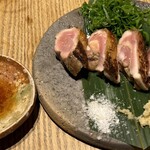 吾一 - 地鶏もも肉のたたき