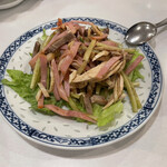 龍宮城 - キューリとチャーシュー若鶏の冷菜