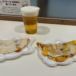 阪神名物 いか焼き - いか焼き、デラバン、アサヒスーパードライ