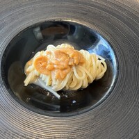 KINOE - 根室産生ウニの冷製パスタ