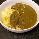 プナシプリ - 野菜カレーにチキンをトッピング 700円+200円