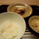 天神橋 青木 - 土鍋で炊いた御飯