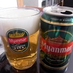 ミャンマー料理マンダレーレストラン - ミャンマービール