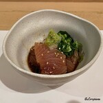 Sushi Wasabi - 寒鰤の即興ヅケ
