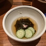 かつ吉 - もずくポン酢