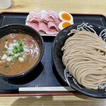 松戸富田麺桜 - 甘えび濃厚つけ麺特製全部入り