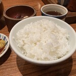 かつ吉 - ごはん