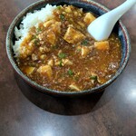 岷江飯店 - 料理写真:麻婆飯 （ 大盛り ）