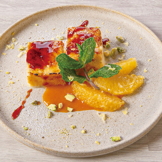 デザートにもこだわってます！