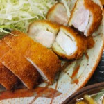 とんかつ桂 - 上ロースかつ