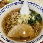 龍鵬 - 龍鵬定食 七分目ラーメン