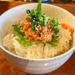 姫路おでん 地料理 居酒屋 じごろ小廣 - 絶品。鮭明太ご飯。