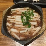 竹庭 ともり - 長いもの梅肉和え