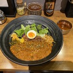 SPICY CURRY 魯珈 - 限定赤キーマのろかプレートとラムのプチカレー