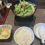 仙台牛たん福助 - モツ鍋定食