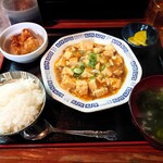 Ashin - 麻婆豆腐定食　750円
      にしました