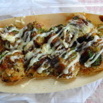 歩 - たこ焼き8個350円