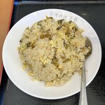 台湾料理 昇龍 - 高菜炒飯(刀削麺セット)