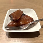 一碗水 - 柿とくるみの正月餅