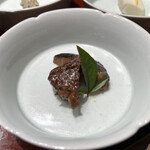 一碗水 - 中国生麩、椎茸、棒ゆばの精進煮