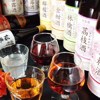 【料理に合う種類豊富な酒】