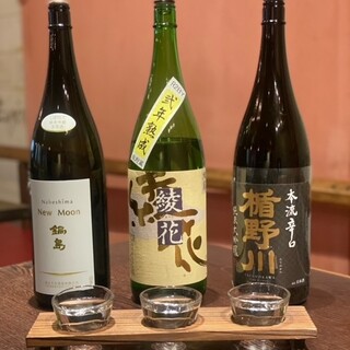 Carefully selected after repeated tastings! Enjoy a blissful moment with carefully selected Japanese sake.