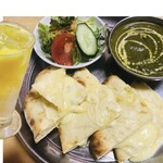 チーズナンセット~ Cheese Nan curry set