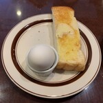 星乃珈琲店 - 厚切りトーストゆで卵【2024.1】