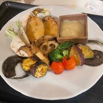 Assortment of 3 grilled vegetables