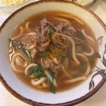 お食事処 南星 - 肉うどん