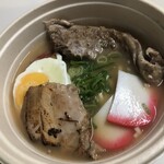 麺屋玉ぐすく - 【名古屋ラーメンまつり2024】ザ プレミアム とろっとろ炙りソーキそば～名古屋コーチン入り豚骨～（1,000円）、お得盛り（+500円）