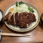 味のとんかつ 丸一 - 上ロースカツ定食2,900円