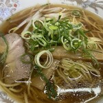 翠明 - 醤油ラーメン