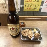 Hoteichan - 大瓶ビール【赤星】。