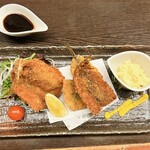 和食処 大ばん - フライの食べ比べꕤ︎︎·͜·