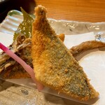 小魚料理 とみ助 - アジフライ　火の通し方に注意してあります