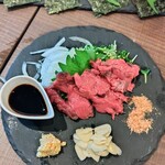 KATSUO  - ■無冷凍 生赤身馬刺し