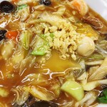 餃子の王将 浜松店 - 五目あんかけラーメン….熱々で旨旨♡