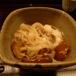 天神橋 青木 - お口直しのうどん