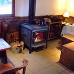 BEAR - 今年新しくなった薪ストーブforest cafe BEAR 