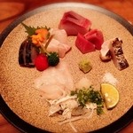 和菜 いたや - シメ鯖、平目、ブリ、よこわ、太刀魚炙り、フグ、ザク